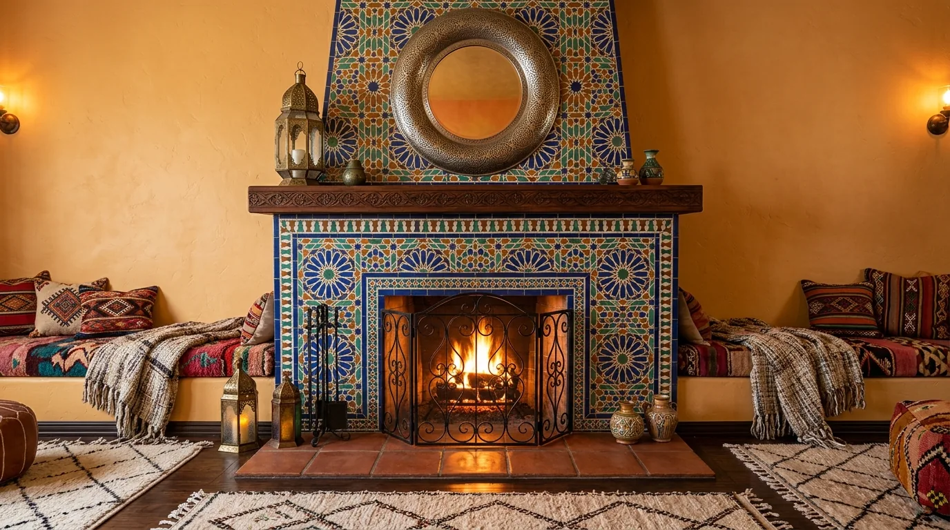 Try large-format tile for a modern finish